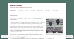 Desktop Screenshot of obeahhistories.org
