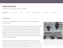 Tablet Screenshot of obeahhistories.org